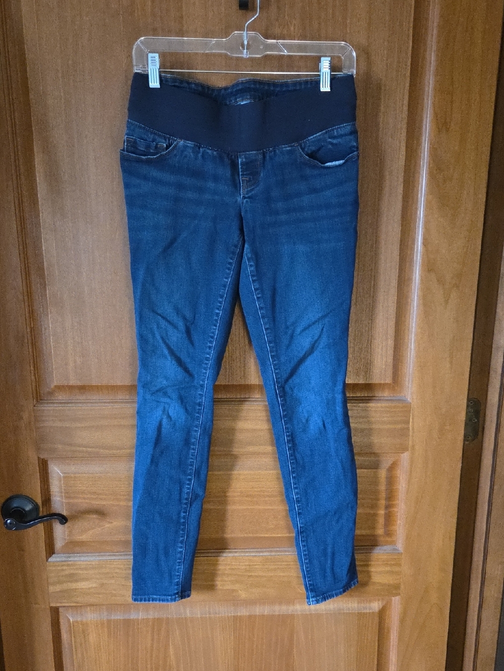 Old Navy Maternity Skinny Jeans Low Front Panel Size 0